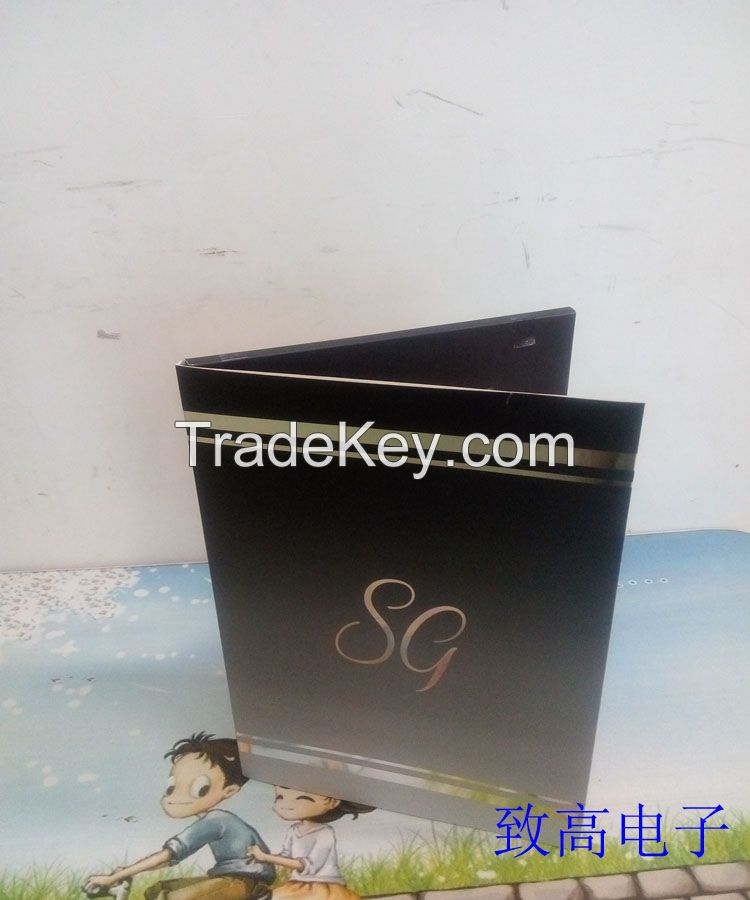 4.3"LCD Vedio Greeting Card/Bussiness Promtotional Card/Advertising Brochure