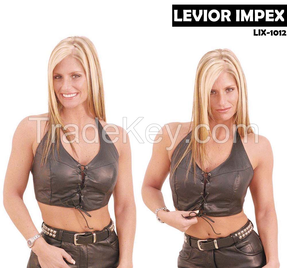 cowhide leather top