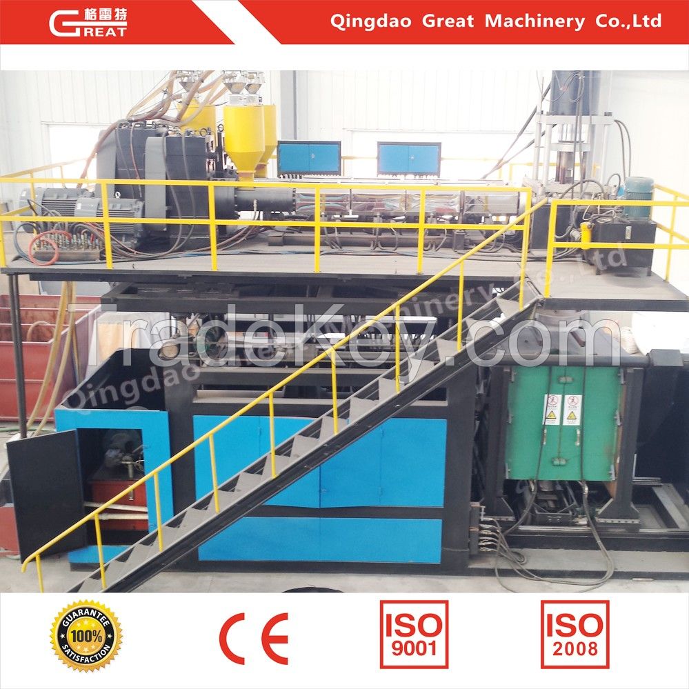 3000L 3Layers High Speed Rotary Blow Molding Machine with Machinery Prices