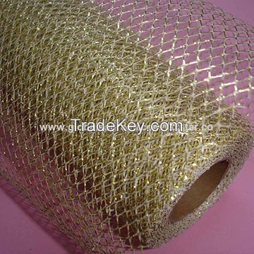 tulle or mesh fabrics for decoration or wedding