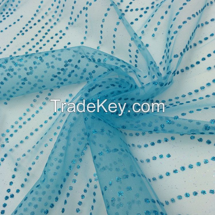 tulle or mesh fabrics for decoration or wedding