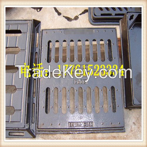 Cast iron gully grating drain grate EN124