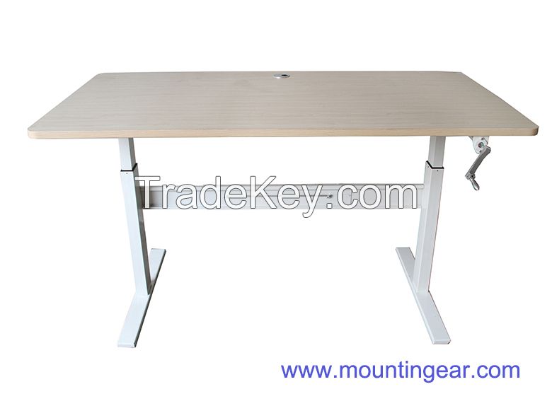 MountinGear hand crank standing desk 