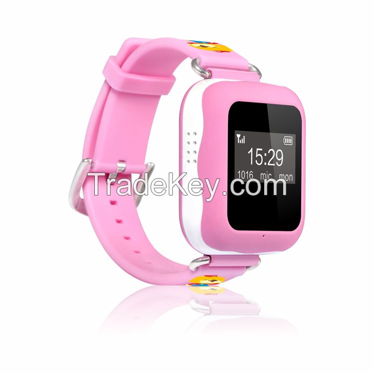 Shenzhen Xexun GPS Traking watch for Child Waterproof Silicone Wrist  GPS Watcj SOS