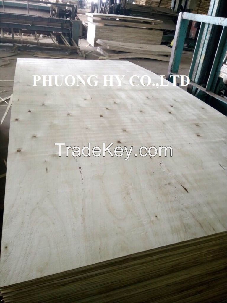 Packing BC grade plywood 100% hardwood from local