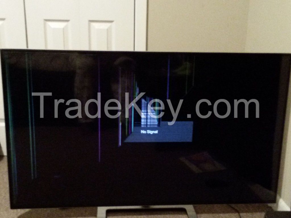 Red Tech Flat LED Screen 