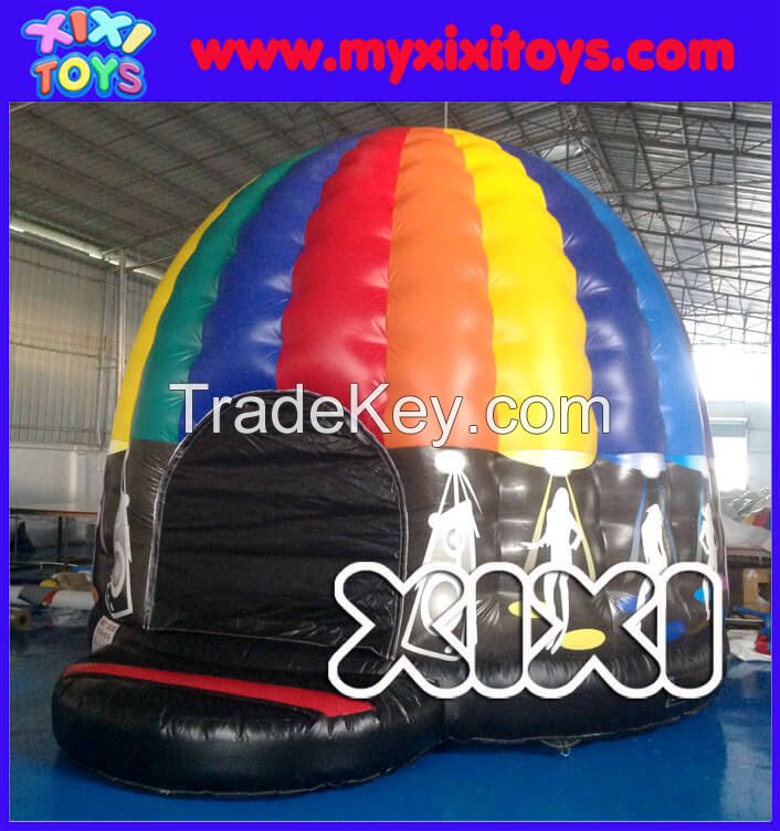 XIXI 2016 hot sale inflatable disco music dome tent