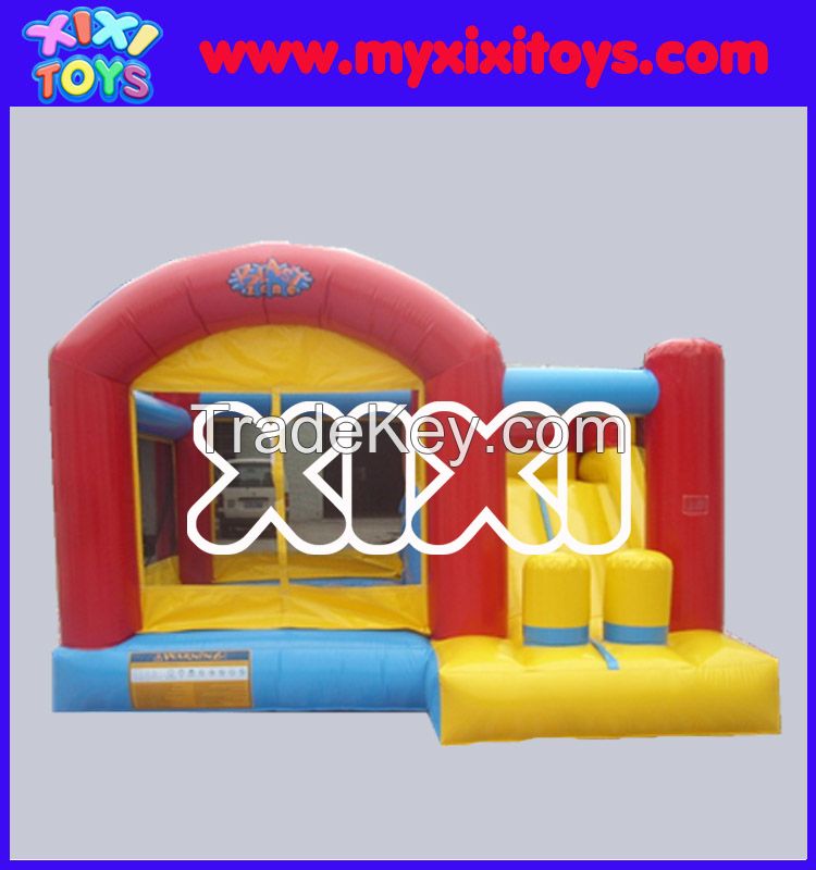 XIXI 2016 Hot Sale High Quality Kids Inflatable Bouncy Castle With Slides