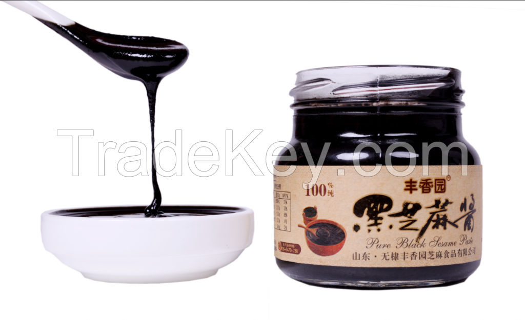 black sesame sauce sesame seed paste delicious sesame paste