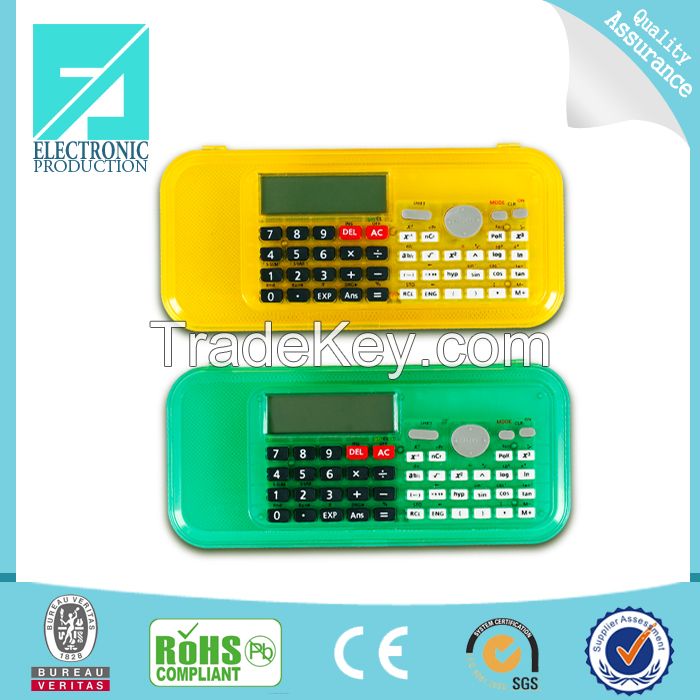 Desktop Calculator With Pencil Box