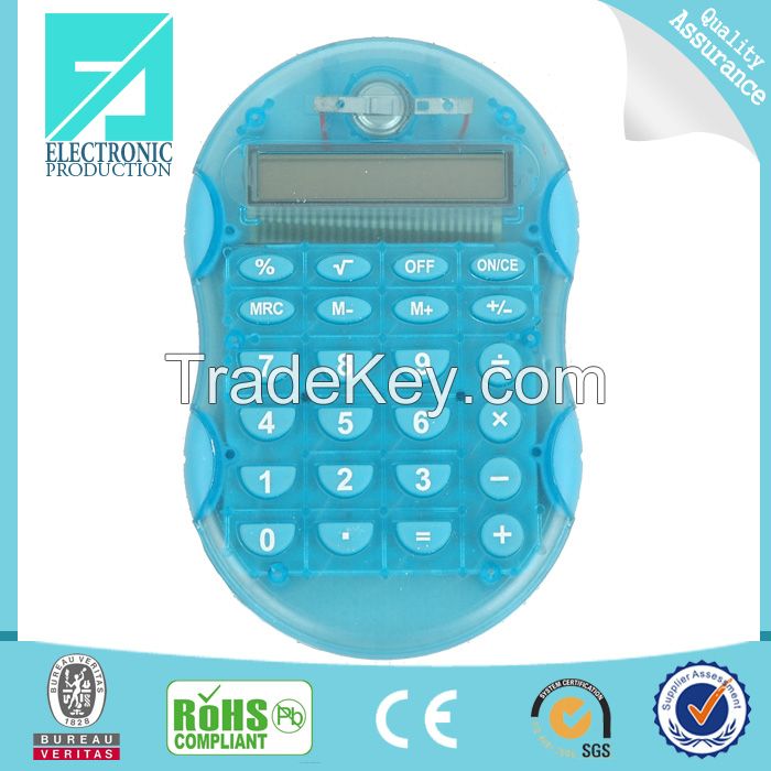 Fupu high quality 8 digit electronic calculator, silicone calculator for promotion