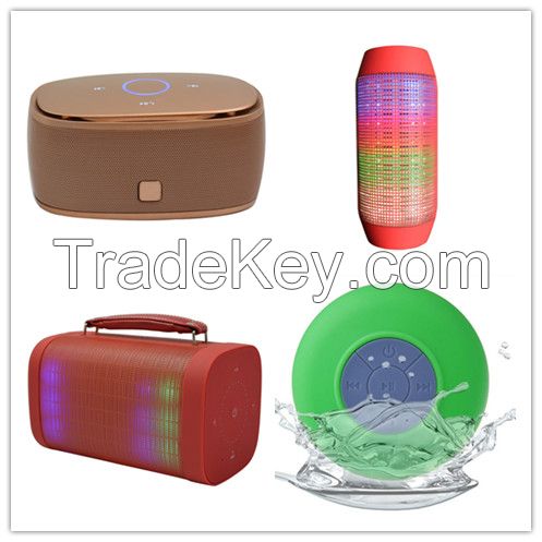 New product for 2016 wireless Bluetooth Speaker with flashing LED ligh