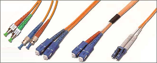Fiber optic patch / jumper cords.