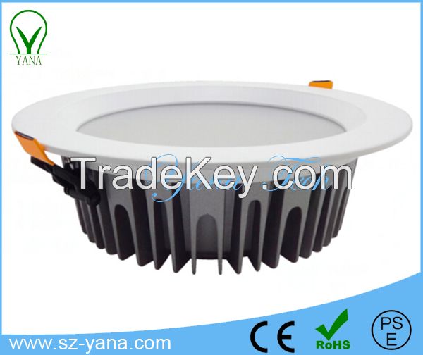 7W 12W 15W 18W 20W 25W 30W COB SMD CE ROHS IP44 led residential light/ led downlight