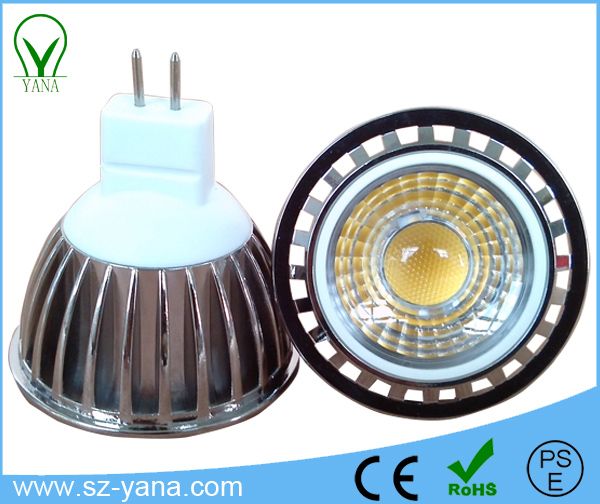 Cob 3w 4w 5w Mr16 Gu10 Gu5.3 E27 E26 12v 110v 220v 24v Led Spot Light 