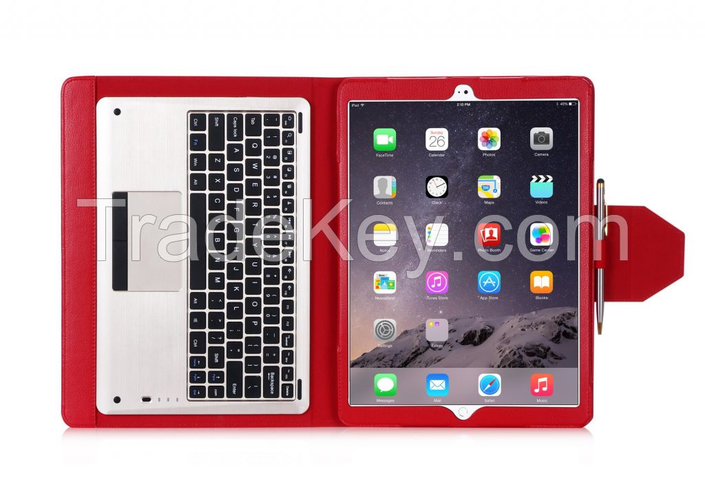 Brand New Bluetooth Keyboard PU Leather Case For iPad Pro,for ipad pro bluetooth keyboard case