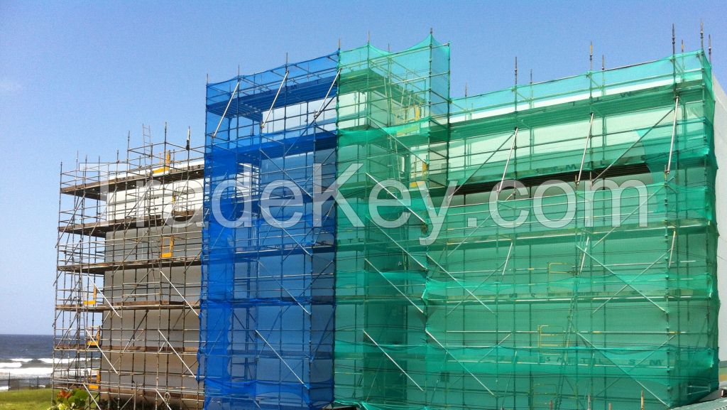  Green Hdpe  construction safety netting 