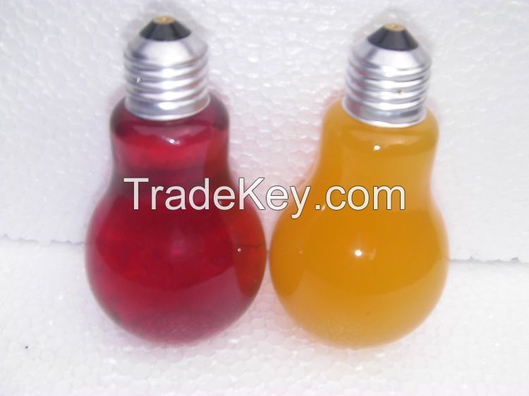 Supply bottles personality The light bulb bottles Juice bottles of apple vinegar bottle