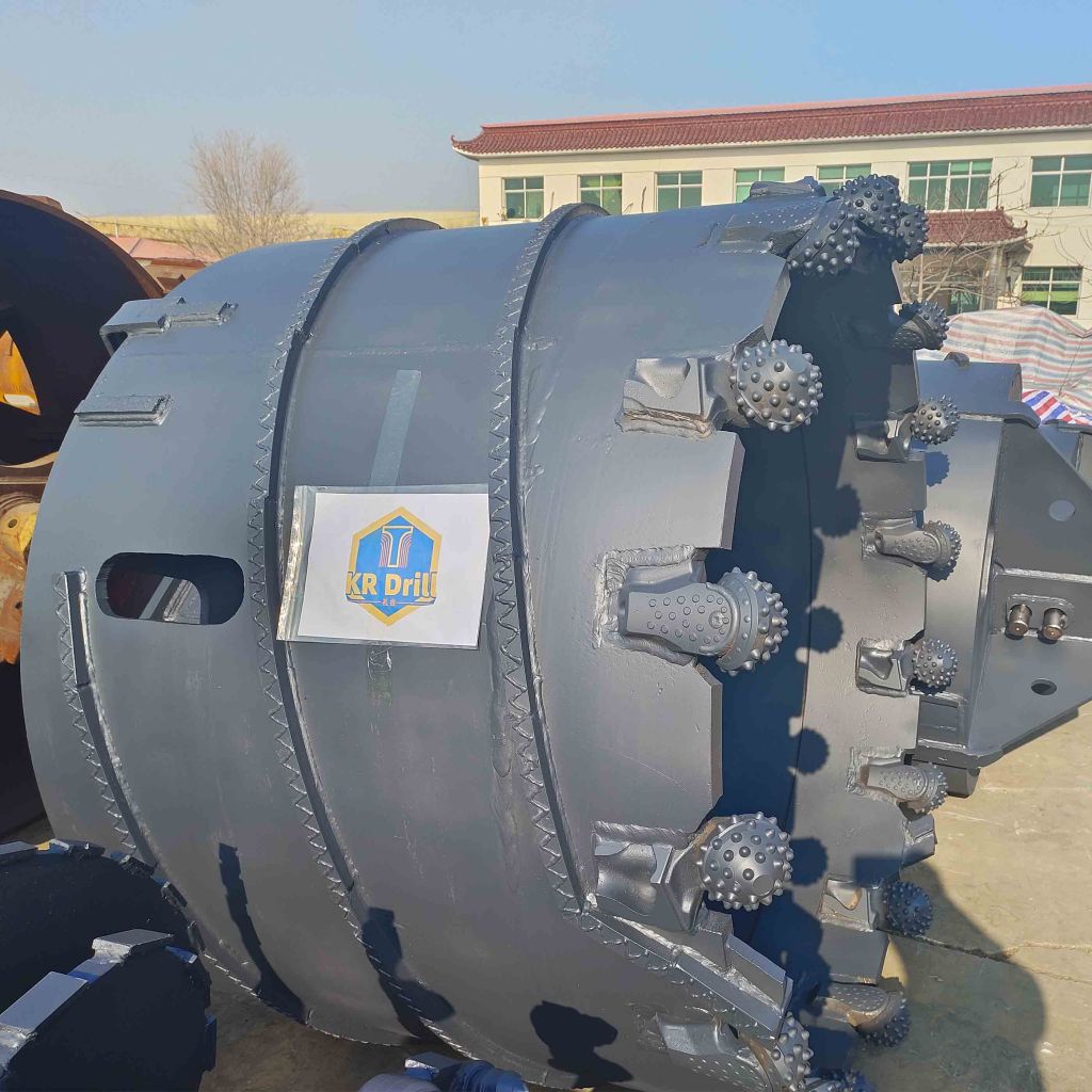 Drilling Bucket Rock Auger Core barrel for Rotary piling machine