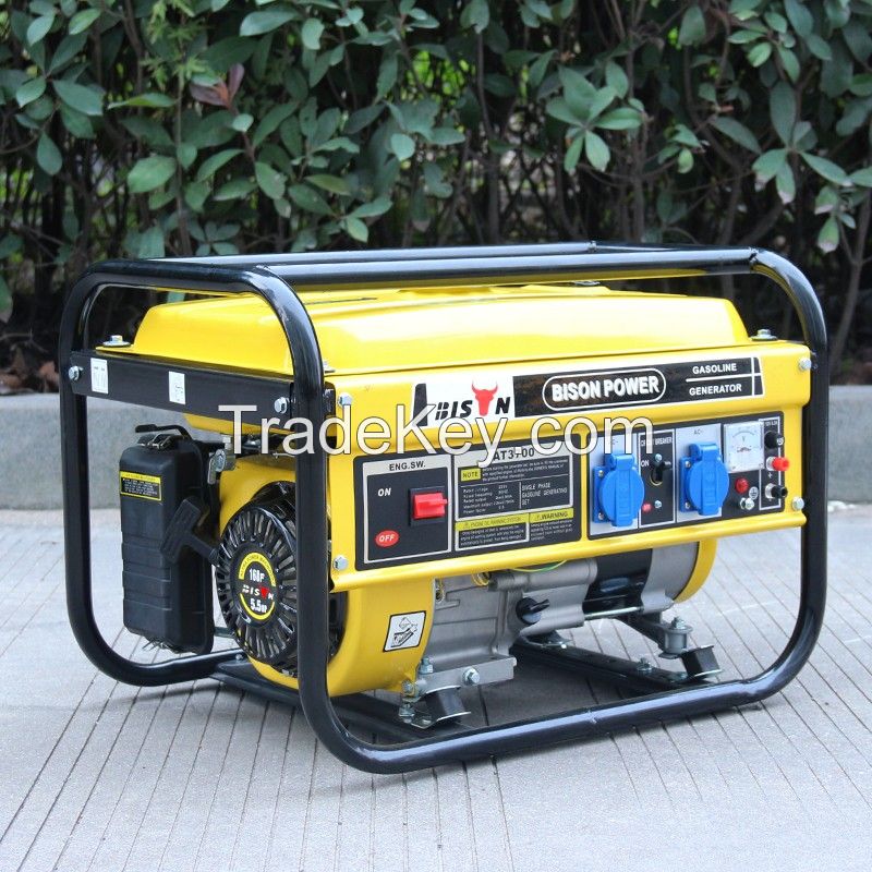 950W Single Cylinder 2-Stroke Frame Gasoline Generator