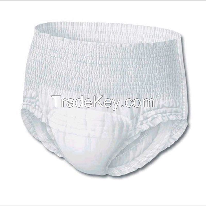 Adult Pull Up Diaper have two layers working together to keep incontinence away from your skin