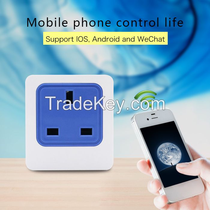 New Upgrade WiFi Smart Socket With Power Counting