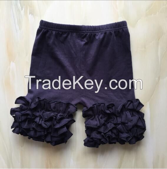 DYJ-365 Hot Sale Summer baby ruffle shorts outfit