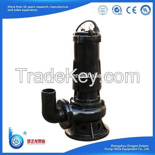 WQ series non-clogging sewage slush pump