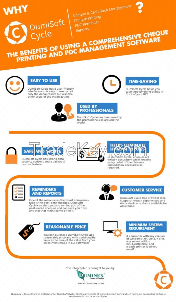 Cheque writing software and Petty Cash Management Software