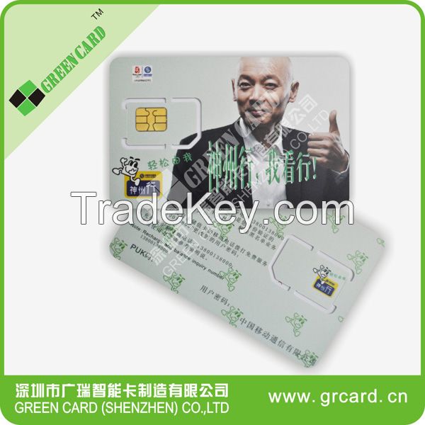 4g Lte Mobile Phone Sim Card With Micro Nano Size