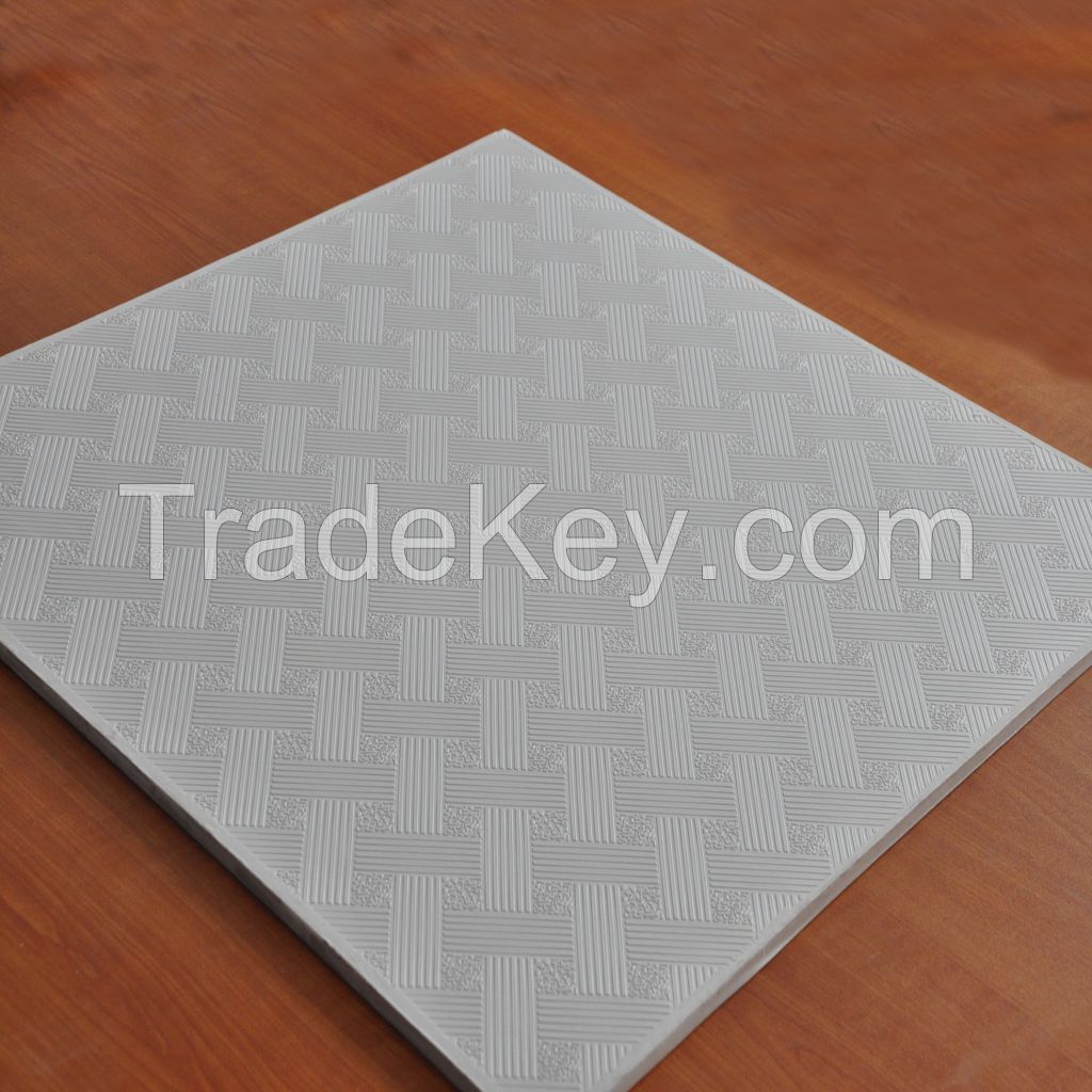 PVC gypsum ceiling plate