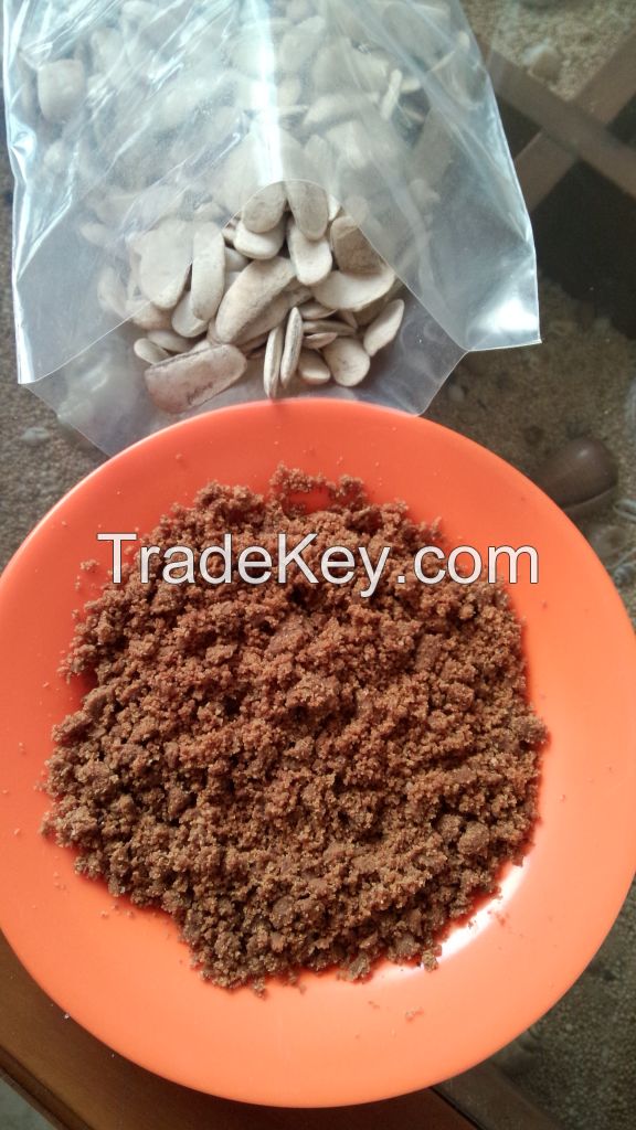 Mahogany seeds cake powder