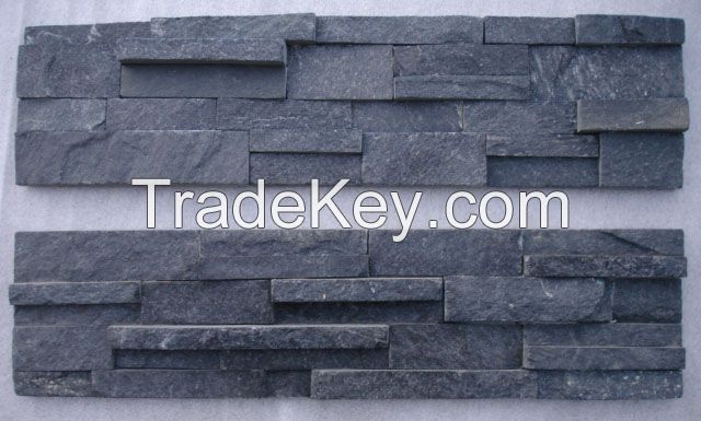 Black Quartzite Ledges Stone