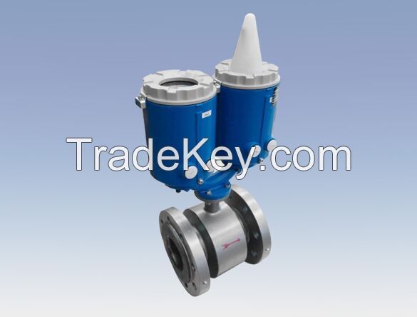 Battery supply and GPRS magnetic flow meter