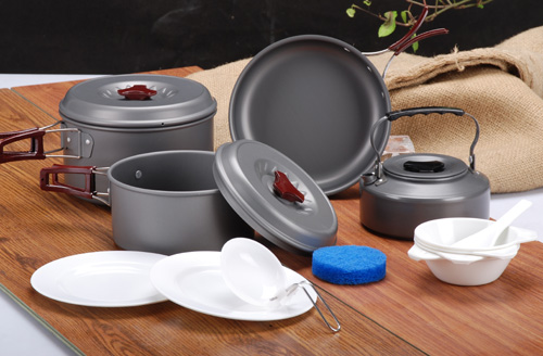 camping cooking set