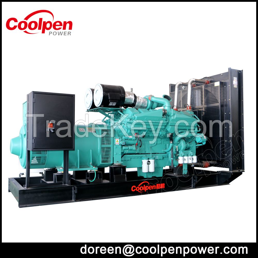 coolpen 1250kva big power 1000kw cummins diesel generator 
