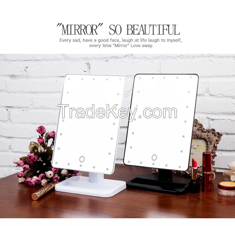 High quality makeup mirror hollywood lighted mirror with led light