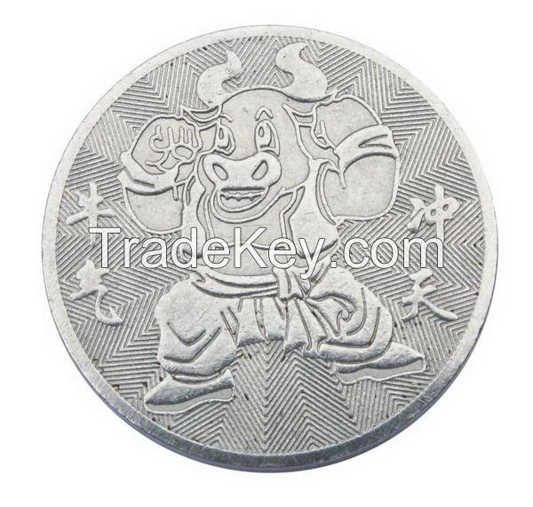 Stainless Steel Arcade Game Token