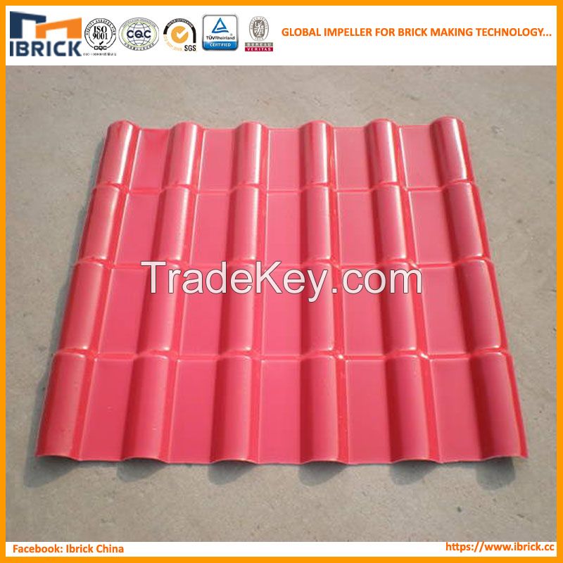 Spanish ASA Synthetic Resin Roof Tiles  