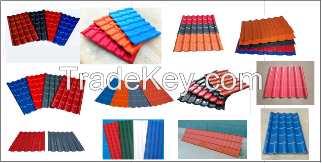 Asa synthetic roof tile from China supplier 