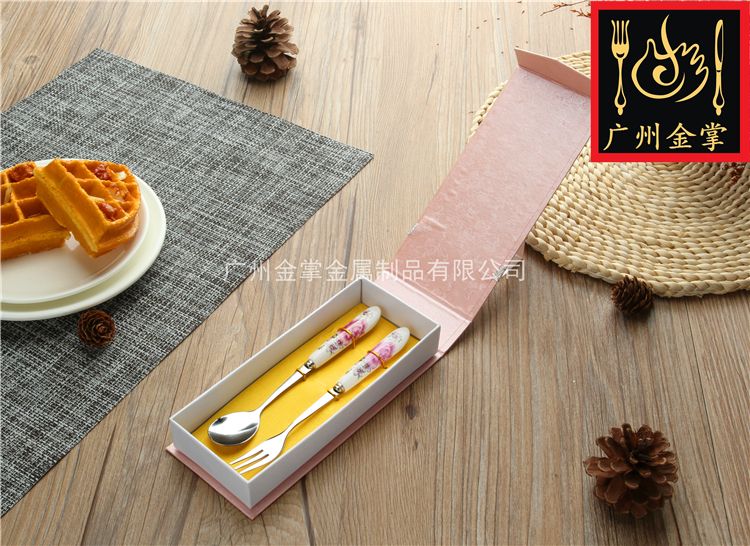 Jzc002 | Stainless Steel Tableware Ceramic Handle Styles