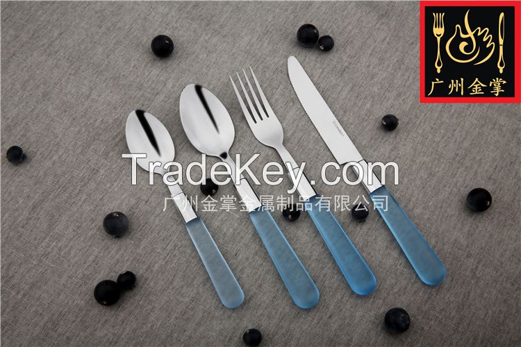 Stainless Steel Cutlery With Plastic handle