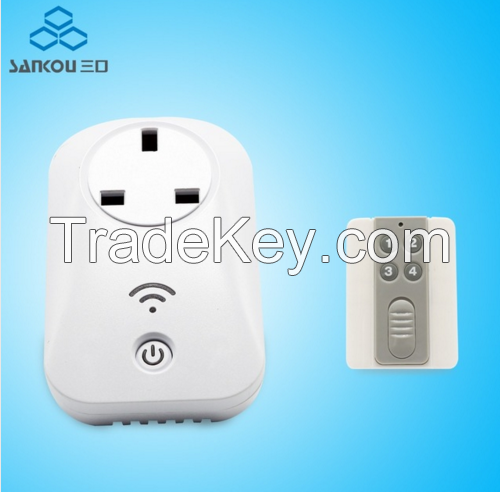US/EU/UK/CN Standard SANKOU (Remote Control )Socket Smart Plug on Wall
