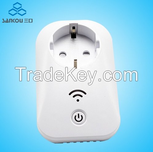 US/EU/UK/CN Standard SANKOU (Remote Control )Socket Smart Plug on Wall