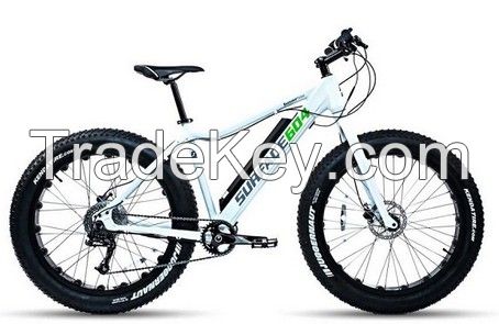 Surface 604 The Boar E350 Electric Fat Bike - White