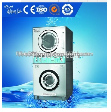 High quality electric heating stack washer and dryer