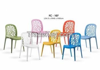 2016 dinning,leisure,outdoor,indoor use plastic modern leisure chair