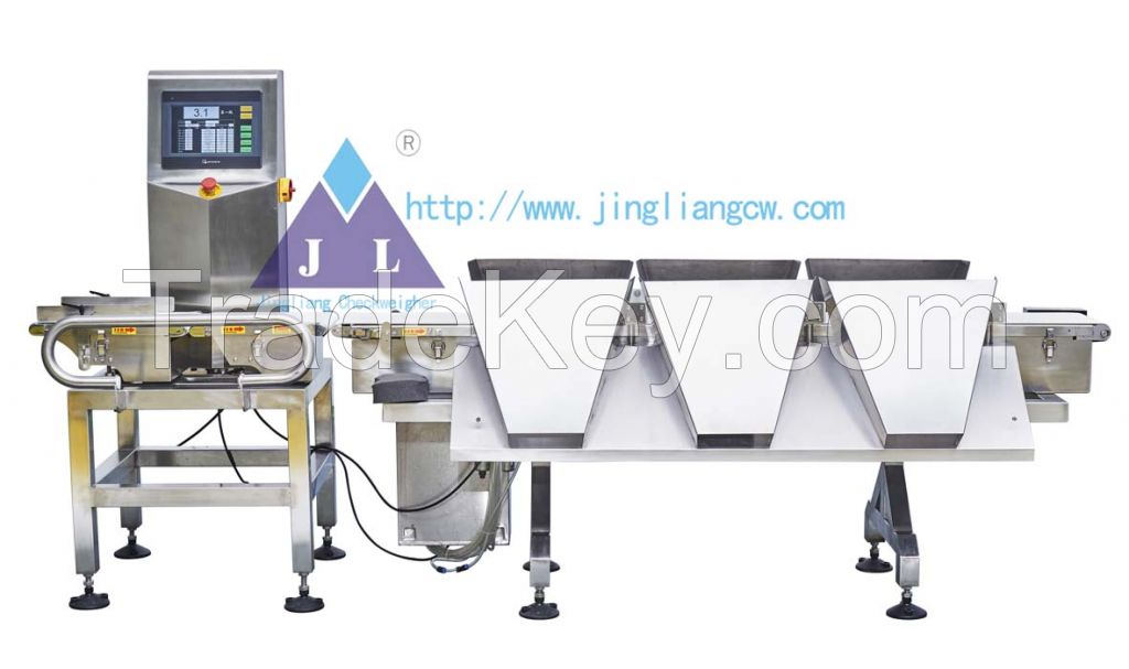 Automatic online weight sorting machine checkweigher JLCW-1000-6D