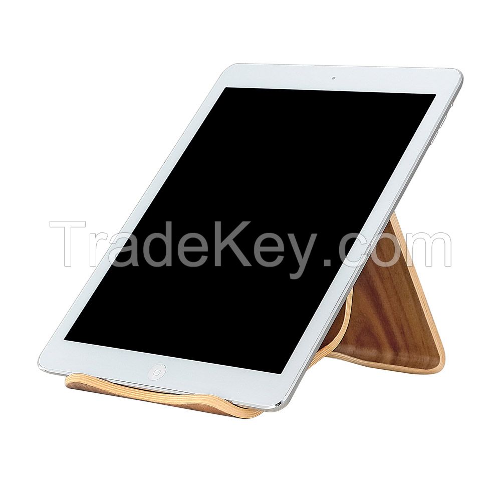 Bamboo Wood Tablet PC Stand Holder for ipad and universal tablets