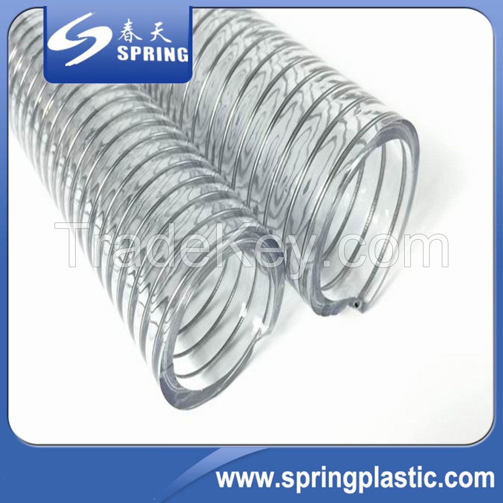 Anti-UV Anti-Chemical PVC Steel Wire Reinforced Hose